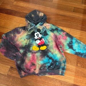 Mickey Mouse Disney Tie Dye Hoodie